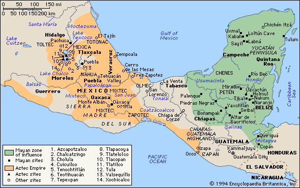 mayan aztec names