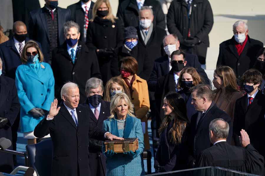 Aquarius, 2021 United States Presidential Inauguration of Joe Biden