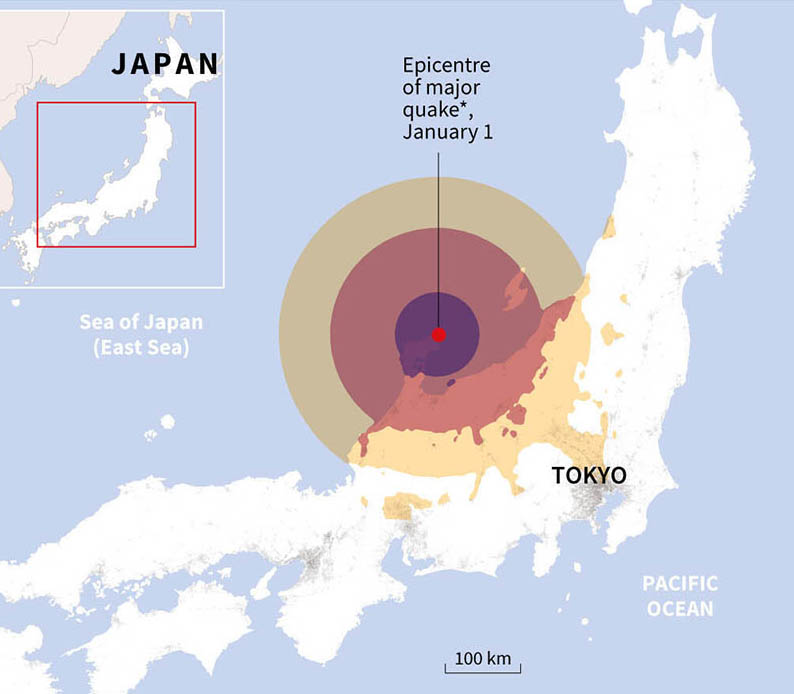 Earthquakes Japan, NYC Isaac Asimov and AI Crystalinks