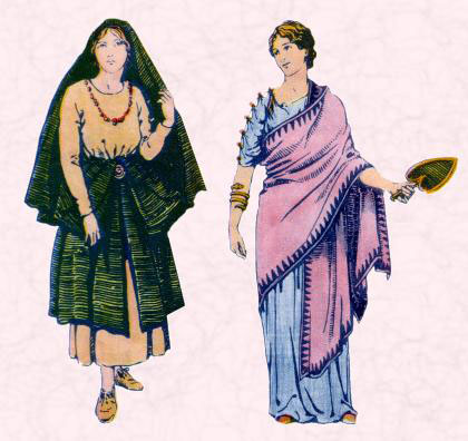 clothes at roman