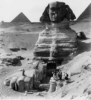 Sphinx Facts, Body, Breastplate, Schematics, Tunnels, Enclosure Wall - Crystalinks